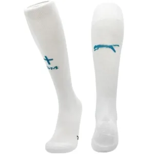 Marsella Calcetines 2024 2025 Casa Blanco - Maglia Marsella | escamisetasfutbol