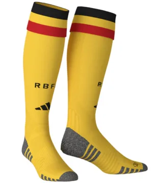 Bélgica Niños Calcetines 2026 Casa Amarillo - Bélgica Niños Barata | escamisetasfutbol
