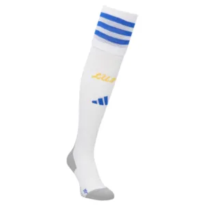 Leeds United Niños Calcetines 2025 2026 Casa Blanco - Maglia Leeds United Niños | escamisetasfutbol