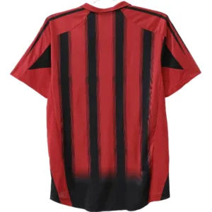 AC Milan Camiseta 2004 2005 Casa Roja - Camiseta Ac Milan | escamisetasfutbol