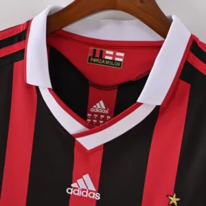 AC Milan Camiseta 2009 2010 Casa Roja - Camiseta Ac Milan | escamisetasfutbol