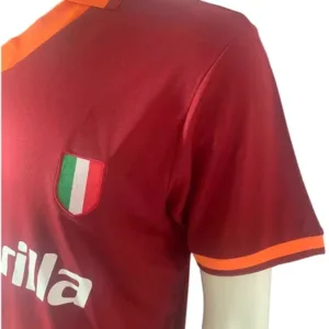 AS Roma Camiseta Casa Roja - Camiseta As Roma | escamisetasfutbol