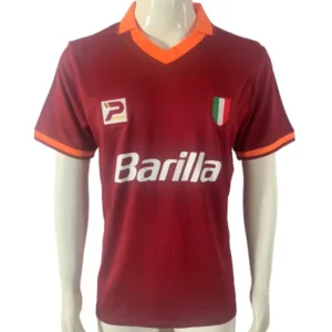 AS Roma Camiseta Casa Roja - Camiseta As Roma | escamisetasfutbol