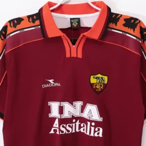 AS Roma Camiseta Casa Roja - Camiseta As Roma | escamisetasfutbol