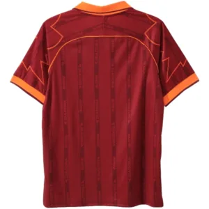 AS Roma Camiseta 2000 Casa Roja - Camiseta As Roma | escamisetasfutbol