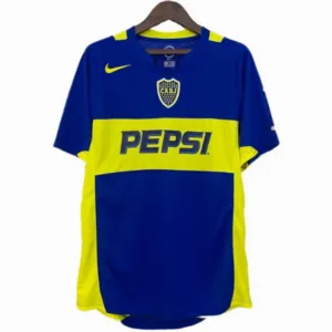 Boca Juniors Camiseta 2004 2005 Casa Azul - Camiseta Boca Juniors | escamisetasfutbol