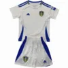 Leeds United Niños Conjunto 2024 2025 Casa Blanco - Tuta Leeds United Niños | escamisetasfutbol