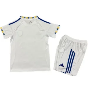 Leeds United Niños Conjunto 2025 2026 Casa Blanco - Tuta Leeds United Niños | escamisetasfutbol