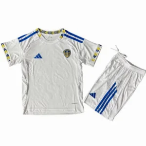 Leeds United Niños Conjunto 2025 2026 Casa Blanco - Tuta Leeds United Niños | escamisetasfutbol