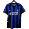Inter Milán Camiseta 2002 2003 Casa Azul - Camiseta Inter Milán 2025 | escamisetasfutbol