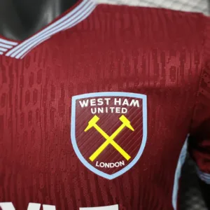 West Ham United Camiseta Edición Jugadores 2025 2026 Casa Roja - Camiseta West Ham United | escamisetasfutbol