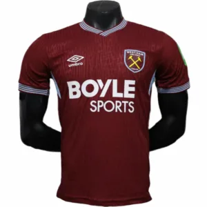 West Ham United Camiseta Edición Jugadores 2025 2026 Casa Roja - Camiseta West Ham United | escamisetasfutbol
