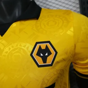 Wolves FC Camiseta Edición Jugadores 2025 2026 Casa Amarilla | escamisetasfutbol