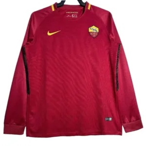 AS Roma Camiseta 2017 2018 Casa Roja - Camiseta As Roma | escamisetasfutbol