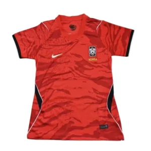 Corea Mujer Camiseta 2026 Casa Roja - Camisetas De Futbol Personalizadas | escamisetasfutbol