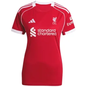 Liverpool Mujer Camiseta 2025 2026 Casa Roja - Camiseta Liverpool Mujer | escamisetasfutbol