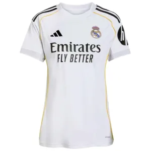 Real Madrid Mujer Camiseta 2025 2026 Casa Blanca - Camiseta Real Madrid Mujer 2025 | escamisetasfutbol