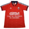 CA Osasuna Camiseta Casa Roja - Camisetas De Futbol Retro | escamisetasfutbol