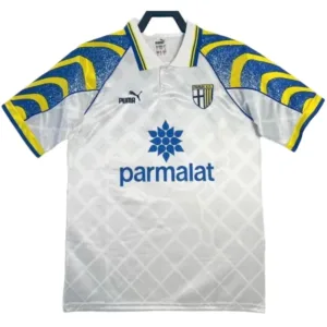 Parma Camiseta Casa Blanca - Camiseta Real Madrid Parmalat | escamisetasfutbol