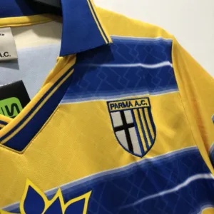 Parma Camiseta Casa Azul - Camiseta Real Madrid Parmalat | escamisetasfutbol