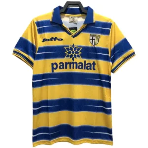 Parma Camiseta Casa Azul - Camiseta Real Madrid Parmalat | escamisetasfutbol