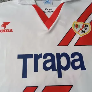 Rayo Vallecano de Madrid Camiseta Casa Blanca - Camiseta Rayo Vallecano De Madrid | escamisetasfutbol