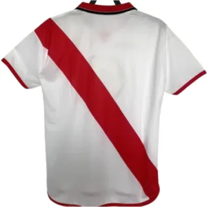 Rayo Vallecano de Madrid Camiseta 2001 2002 Casa Blanca - Camiseta Rayo Vallecano De Madrid | escamisetasfutbol