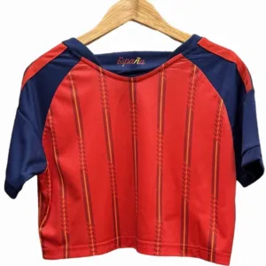 España Mujer Camiseta 2026 Casa Roja - Camiseta España Mujer Blanca | escamisetasfutbol