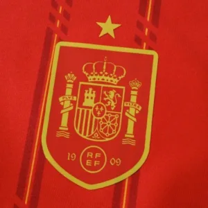 España Mujer Camiseta 2026 Casa Roja - Camiseta España Mujer Blanca | escamisetasfutbol