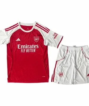 Arsenal Conjunto 2025 2026 Casa Rojo - Maglia Arsenal | escamisetasfutbol