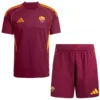 AS Roma Conjunto 2025 2026 Casa Rojo - Maglia As Roma | escamisetasfutbol