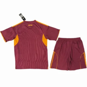 AS Roma Conjunto 2025 2026 Casa Rojo - Maglia As Roma | escamisetasfutbol
