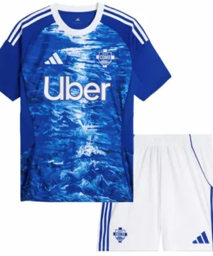 Como 1907 Conjunto 2025 2026 Casa Azul - Maglia Como 1907 | escamisetasfutbol