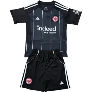 Eintracht Frankfurt Conjunto 2025 2026 Casa Negro - Eintracht Frankfurt Barata | escamisetasfutbol