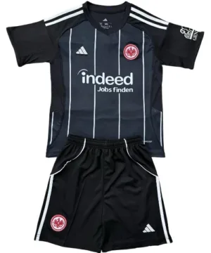 Eintracht Frankfurt Conjunto 2025 2026 Casa Negro - Eintracht Frankfurt Barata | escamisetasfutbol
