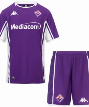 ACF Fiorentina Conjunto 2025 2026 Casa Púrpura - Acf Fiorentina Equipacion | escamisetasfutbol