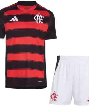 Flamengo Conjunto 2025 2026 Casa Rojo - Maglia Flamengo | escamisetasfutbol