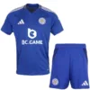 Leicester City Conjunto 2024 2025 Casa Azul - Maglia Leicester City | escamisetasfutbol