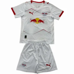 RB Leipzig Conjunto 2025 2026 Casa Blanco - Maglia Rb Leipzig | escamisetasfutbol