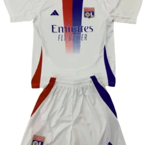 Lyon Conjunto 2024 2025 Casa Blanco - Tuta Lyon | escamisetasfutbol