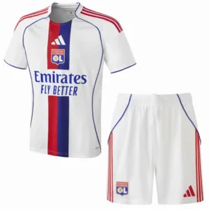 Lyon Conjunto 2025 2026 Casa Blanco - Tuta Lyon | escamisetasfutbol