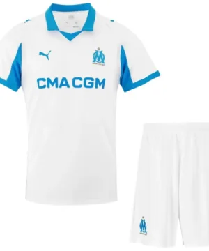 Marsella Conjunto 2025 2026 Casa Blanco - Tuta Marsella | escamisetasfutbol