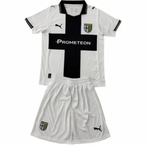 Parma Conjunto 2025 2026 Casa Blanco - Maglia Parma | escamisetasfutbol