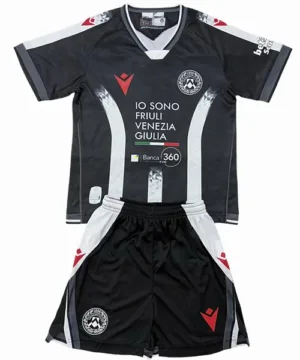 Udinese Conjunto 2025 2026 Casa Negro - Maglia Udinese | escamisetasfutbol