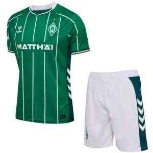Werder Bremen Conjunto 2025 2026 Casa Verde - Werder Bremen Barata | escamisetasfutbol