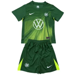 VfL Wolfsburgo Conjunto 2025 2026 Casa Verde - Vfl Wolfsburgo Equipacion | escamisetasfutbol