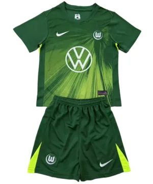 VfL Wolfsburgo Conjunto 2025 2026 Casa Verde - Vfl Wolfsburgo Equipacion | escamisetasfutbol