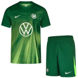 VfL Wolfsburgo Conjunto 2025 2026 Casa Verde - Vfl Wolfsburgo Equipacion | escamisetasfutbol