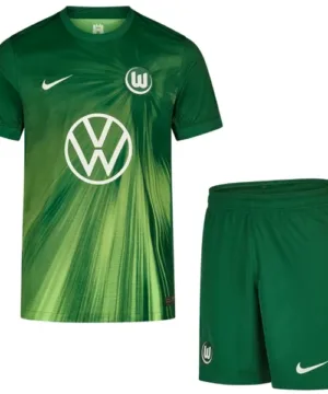 VfL Wolfsburgo Conjunto 2025 2026 Casa Verde - Vfl Wolfsburgo Equipacion | escamisetasfutbol