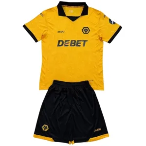 Wolves FC Conjunto 2025 2026 Casa Amarillo - Wolves Fc Equipacion | escamisetasfutbol